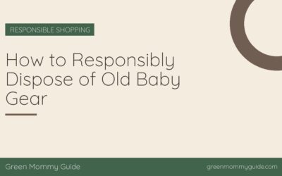 How to Responsibly Dispose of Old Baby Gear
