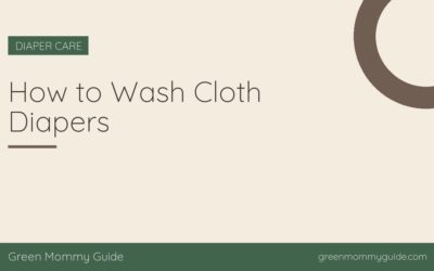 How to Wash Cloth Diapers
